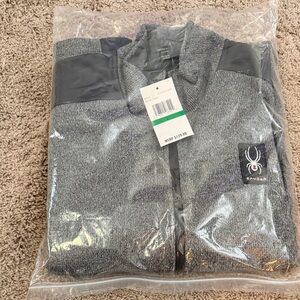 Spyder Men’s Charcoal Zip-Up Jacket